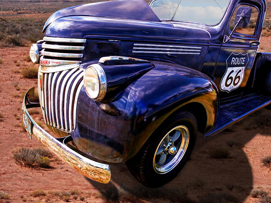 Route 66 Chevy 1941 Photograph by Gill Billington