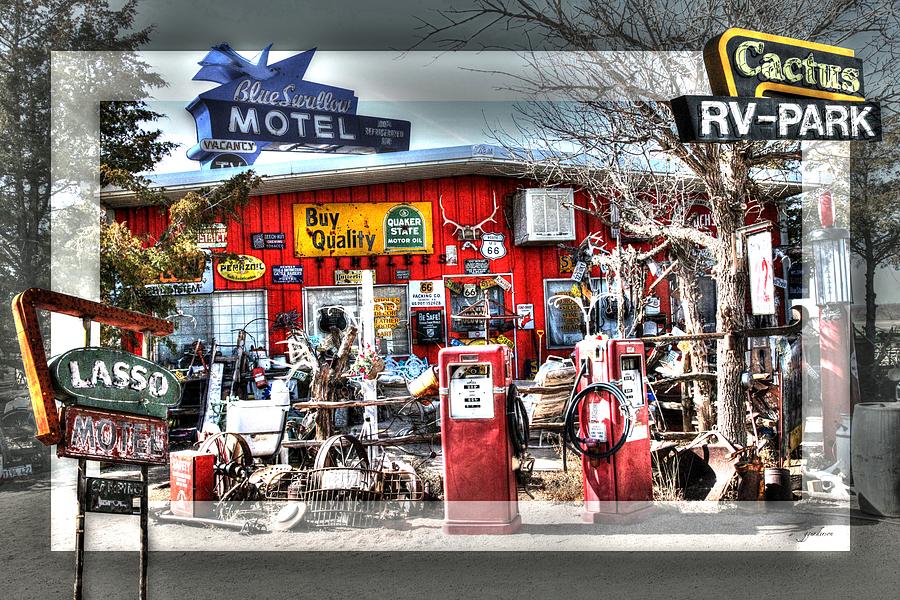 Route 66 Collage Photograph by Gary Gunderson