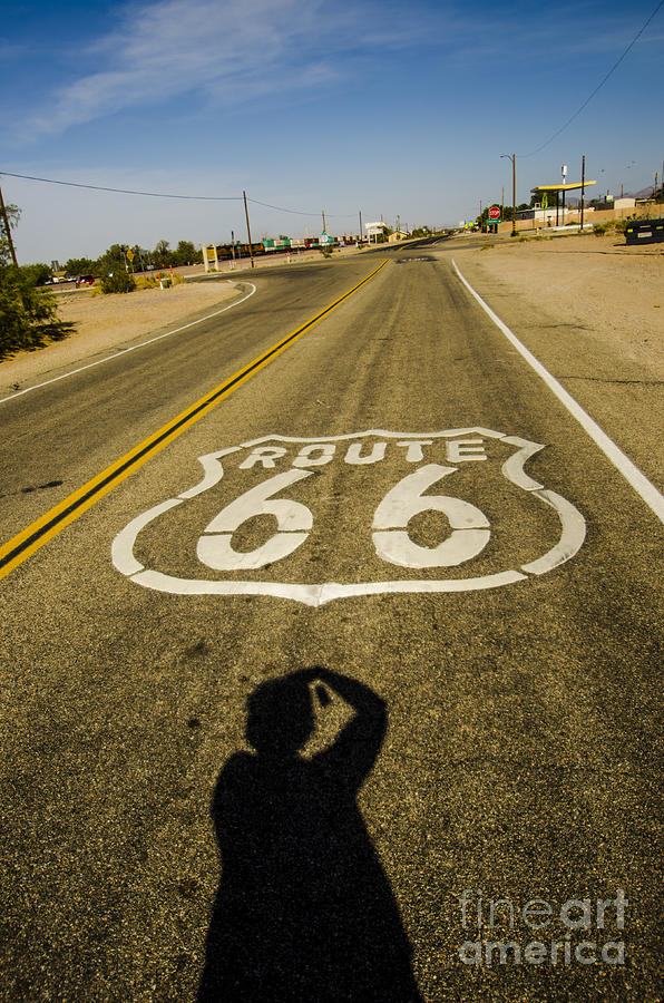 Route 66 Daggett California Photograph by Deborah Smolinske