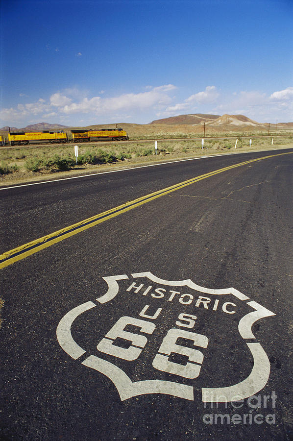 Route 66 Photograph by Jim Corwin