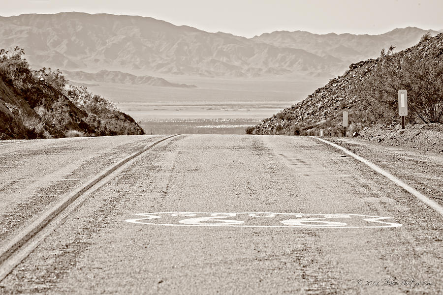 Highways Photograph - Route 66 by Jim Thompson