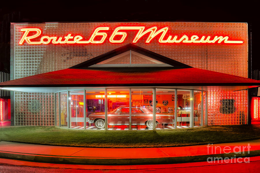 Route 66 Museum Photograph By Twenty Two North Photography Fine Art   Route 66 Museum Twenty Two North Photography 