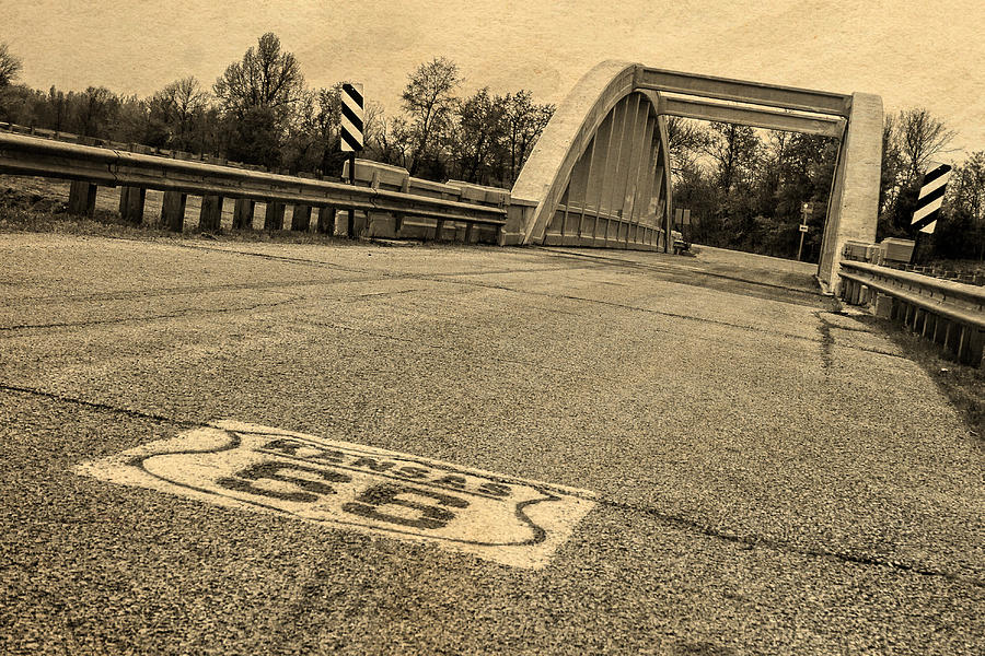 Route 66 Rainbow Bridge Photograph