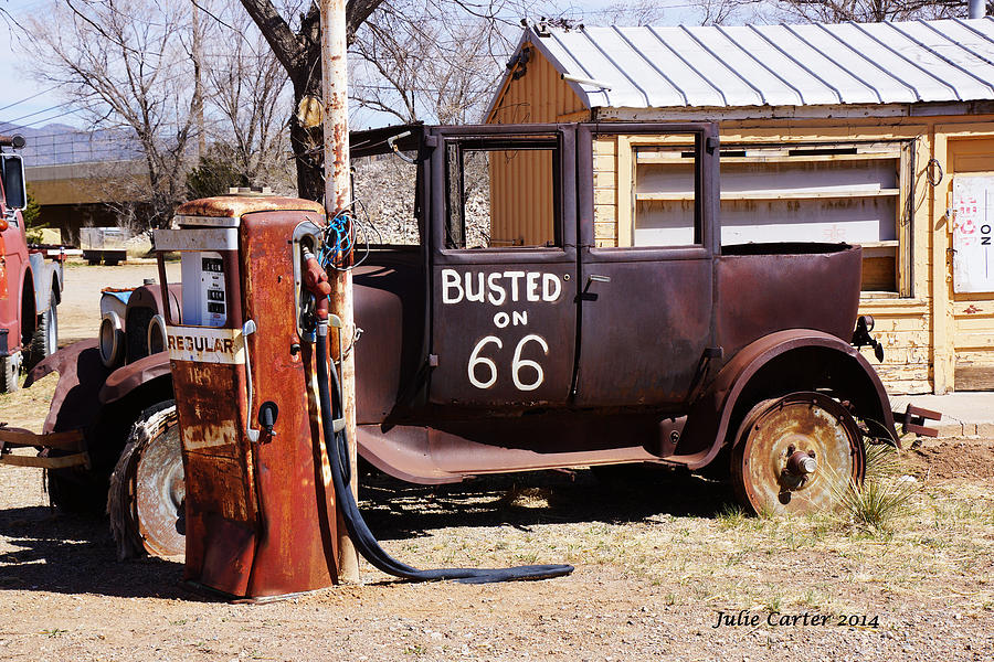Route 66 Relic Photograph by Julie Carter