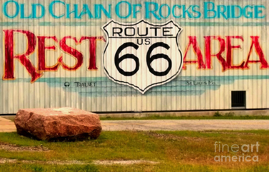 Route 66 Rest Area Photograph by Kelly Awad