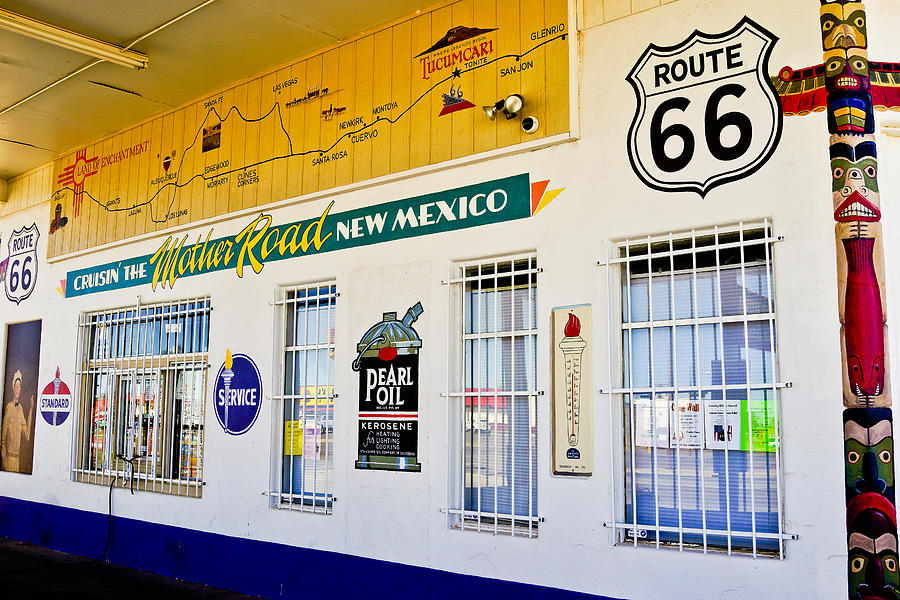 Route 66 Store Front Photograph by Ben Graham
