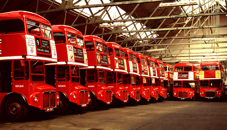 Routemasters Photograph by John Topman