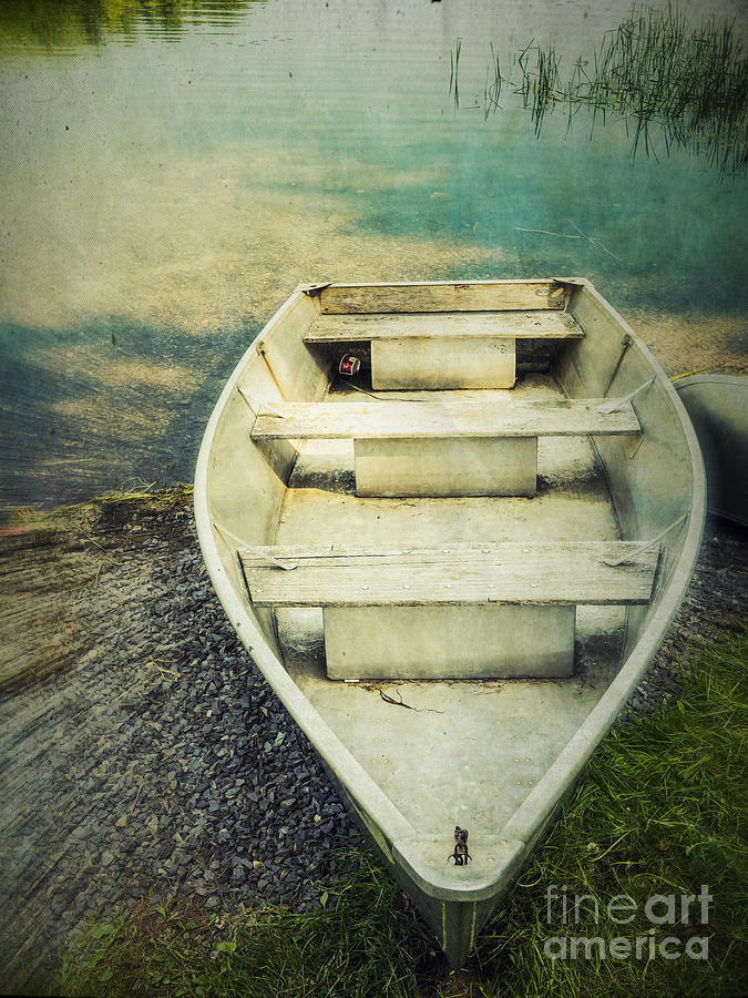 Row Boat Photograph by Edward Fielding