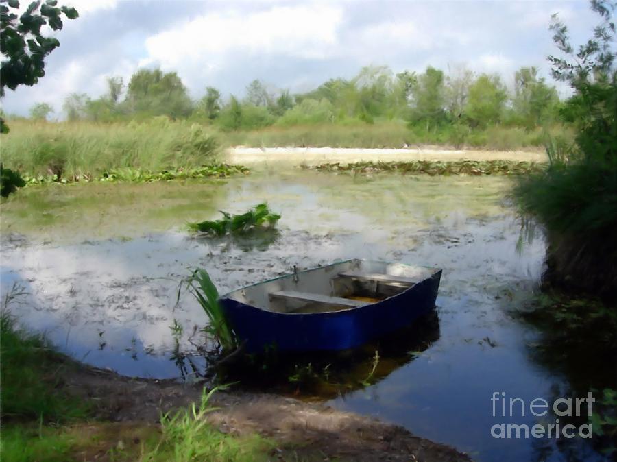 Row boat Photograph by Elaine Berger
