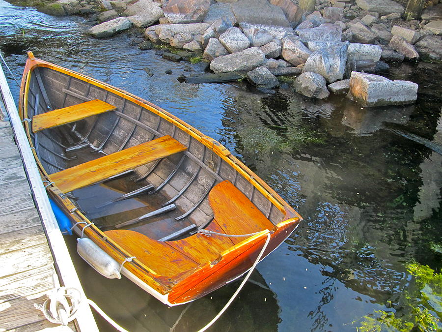 Row Boat Photograph by Mike Reilly