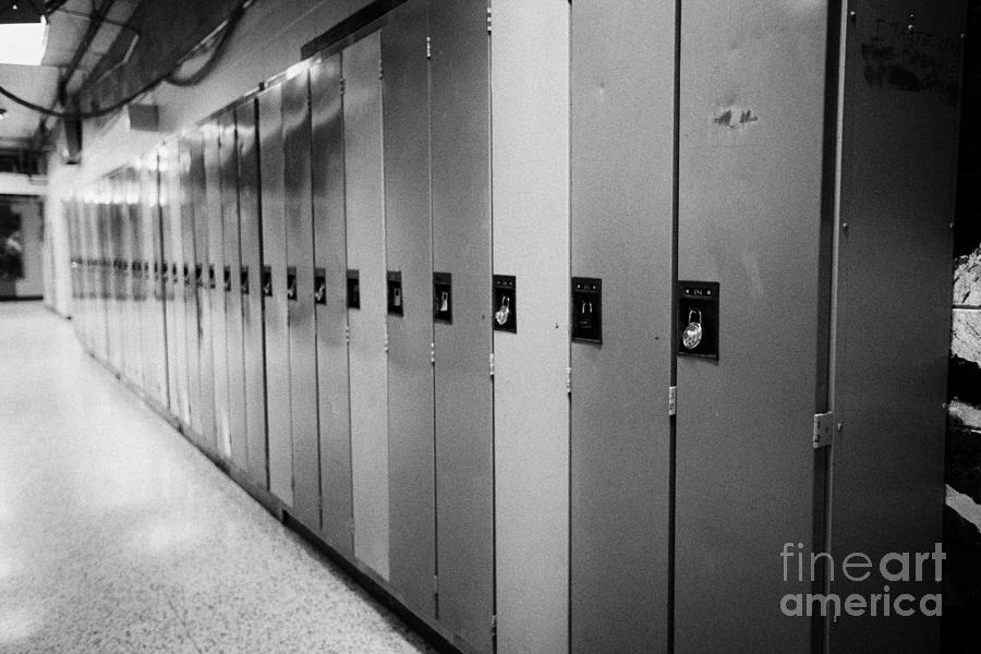 empty school locker