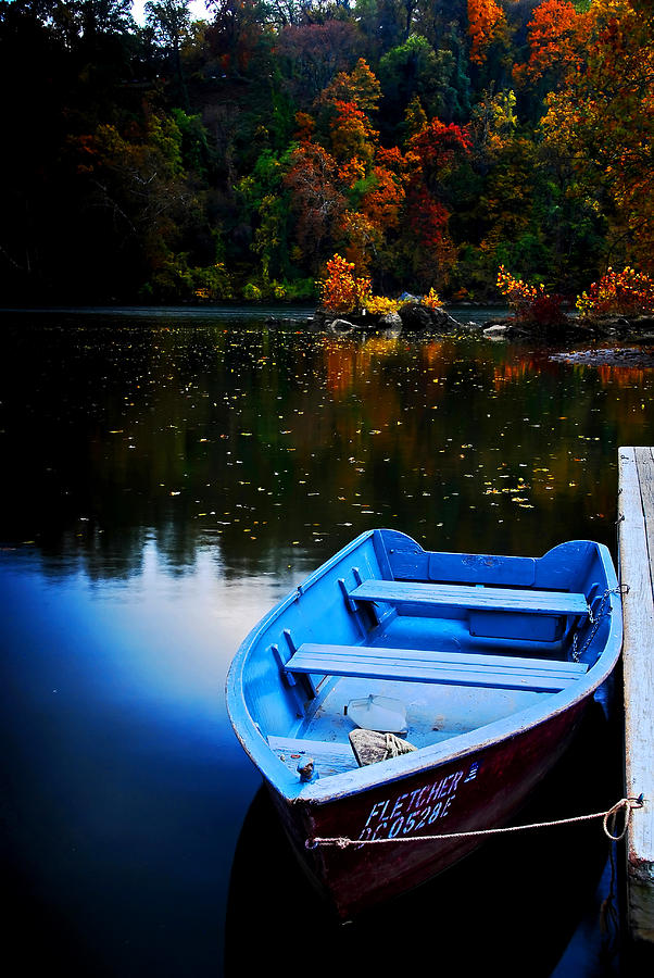 Rowboat at Fletcher's Cove Photograph by Bill Jonscher