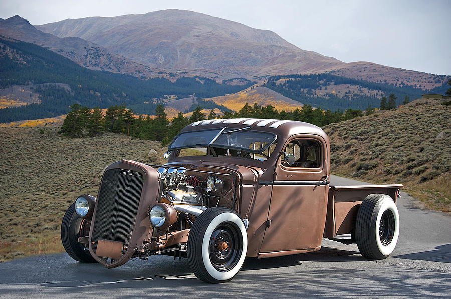 Rowdy Rat Rod Photograph by Dave Koontz - Pixels