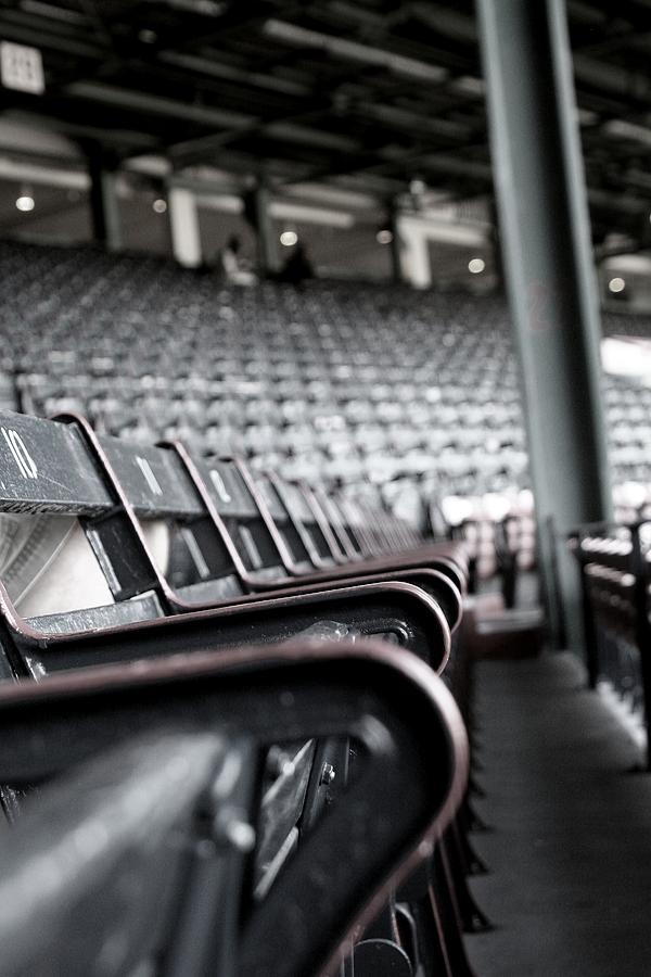 Baseball Photograph - Rows Field Box Seats by Loud Waterfall Photography Chelsea Sullens