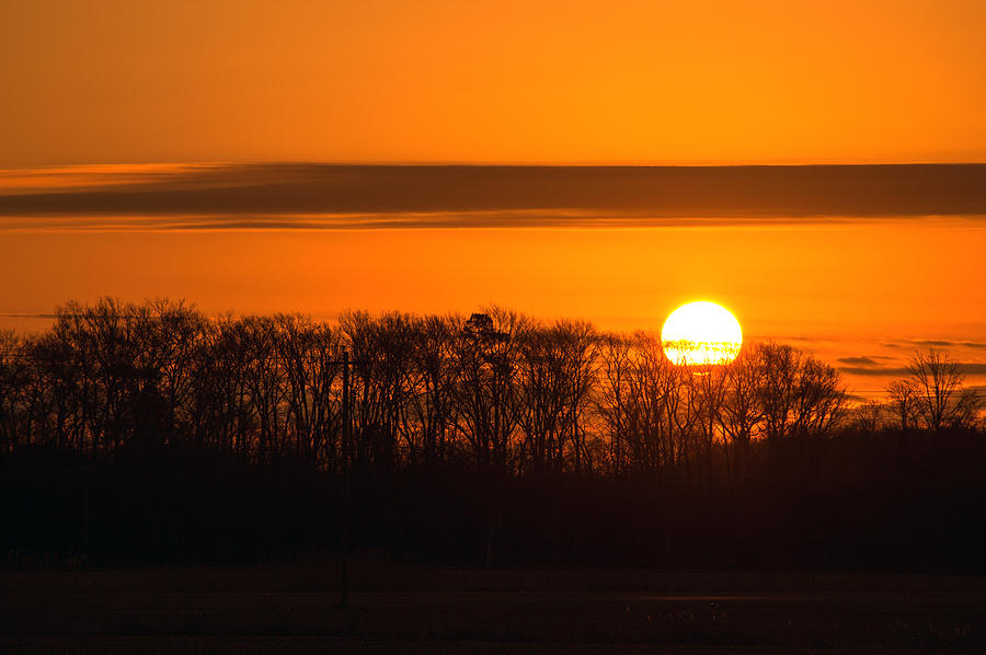 Roxanna Sunrise Photograph by Bill Swartwout