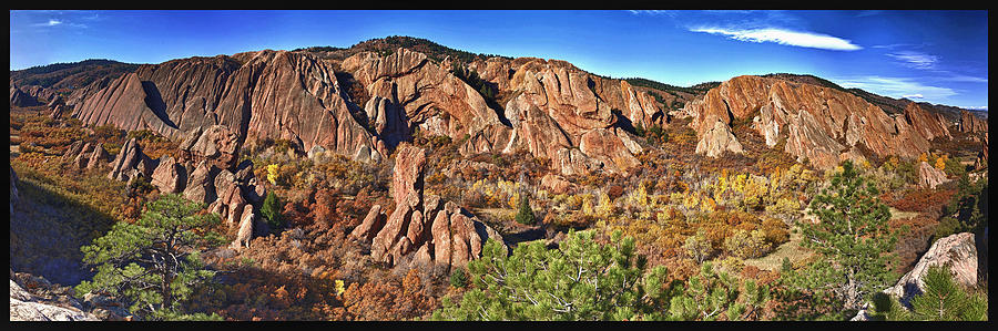 Roxborough State Park Photograph by Lena Owens - OLena Art Vibrant Palette Knife and Graphic Design
