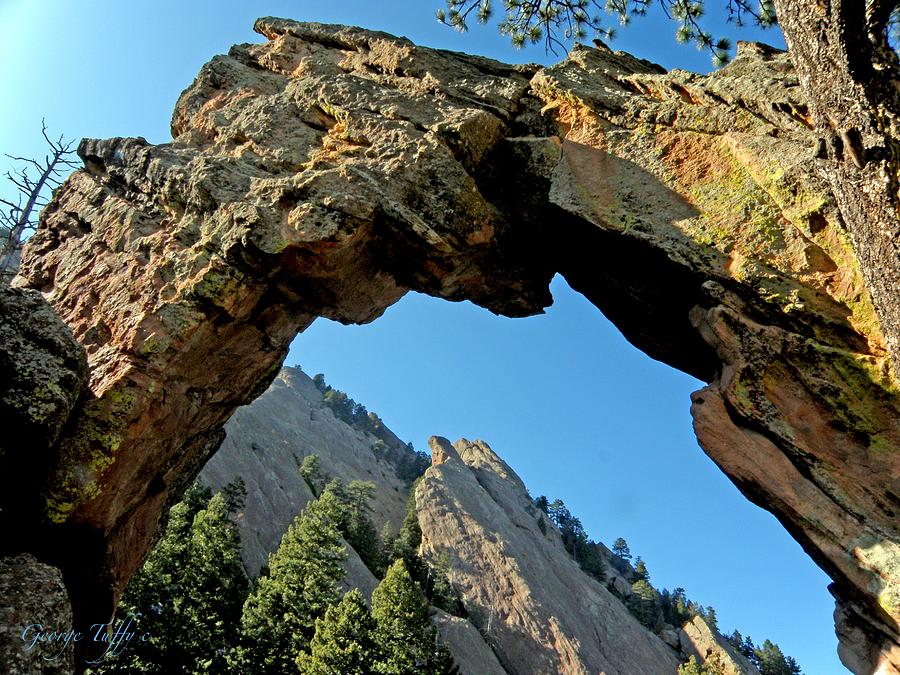 Royal Arch Boulder Colorado Photograph by George Tuffy