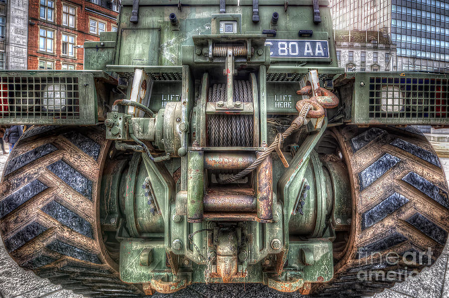 Transportation Photograph - Royal Army Bulldozer by Yhun Suarez
