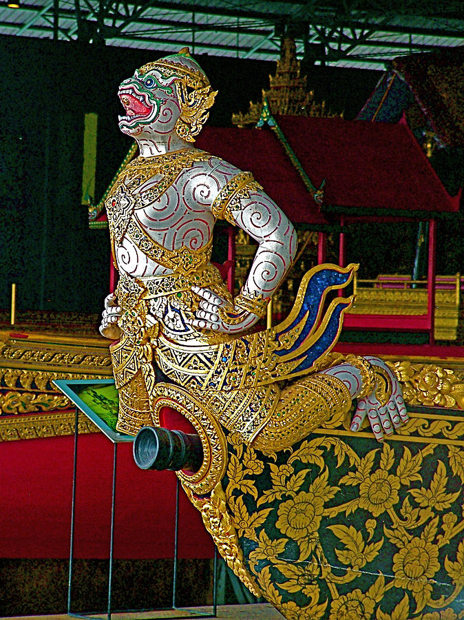 Thailand Photograph - Royal Barges Museum in Bangkok-Thailand by Ruth Hager