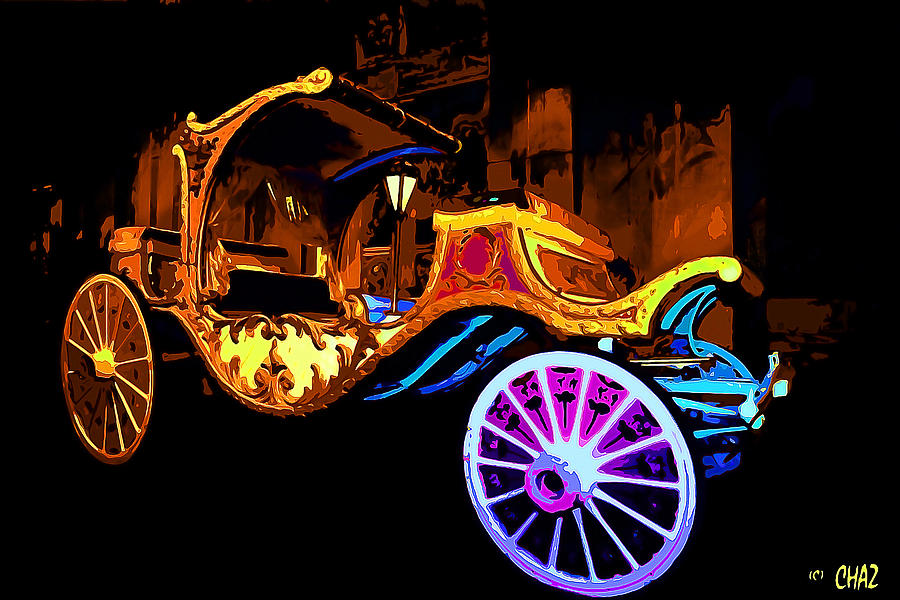 Royal Carriage Painting by CHAZ Daugherty