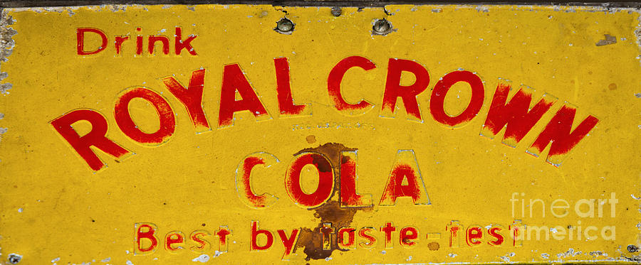 Sign Photograph - Royal Crown Cola by Paul Mashburn