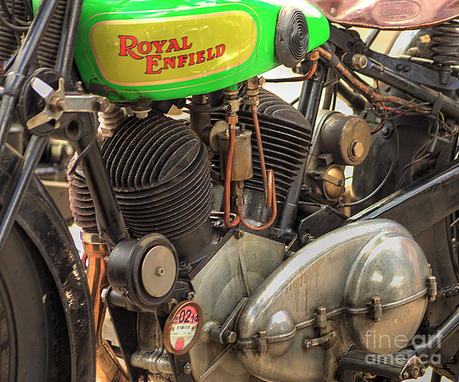 Royal Enfield Photograph by Jeremy Hayden