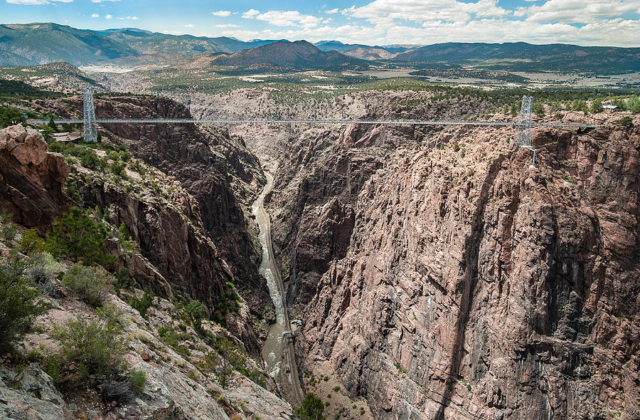 The Royal Gorge Bridge Photograph by Robert VanDerWal - Fine Art America