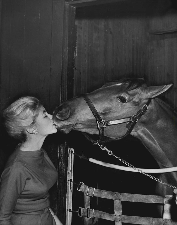 Vintage Photograph - Royal Kiss Horse Racing Vintage by Retro Images Archive