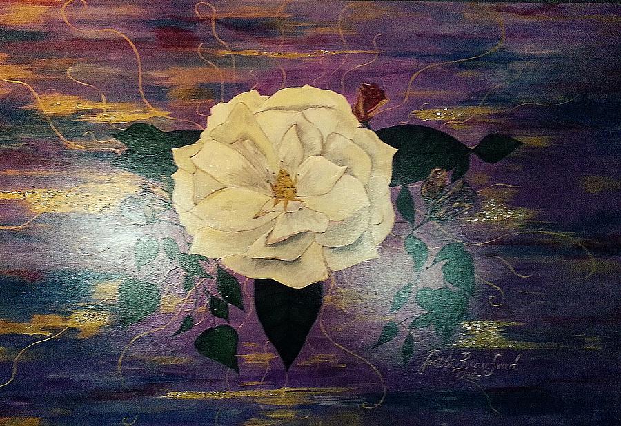 Royal Majestic Magnolia Painting by Joetta Beauford
