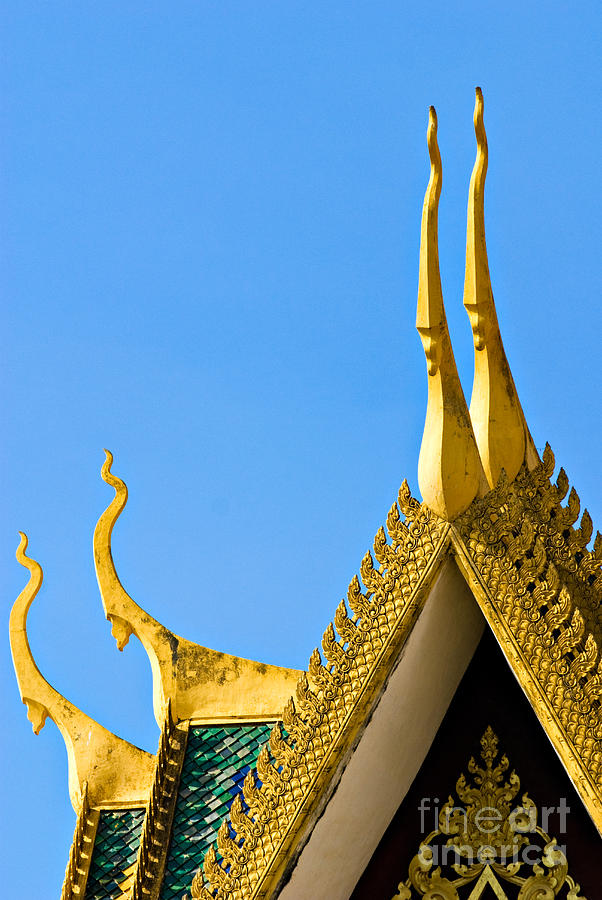 Royal Palace - Pnom Penh - Cambodia Photograph by Luciano Mortula
