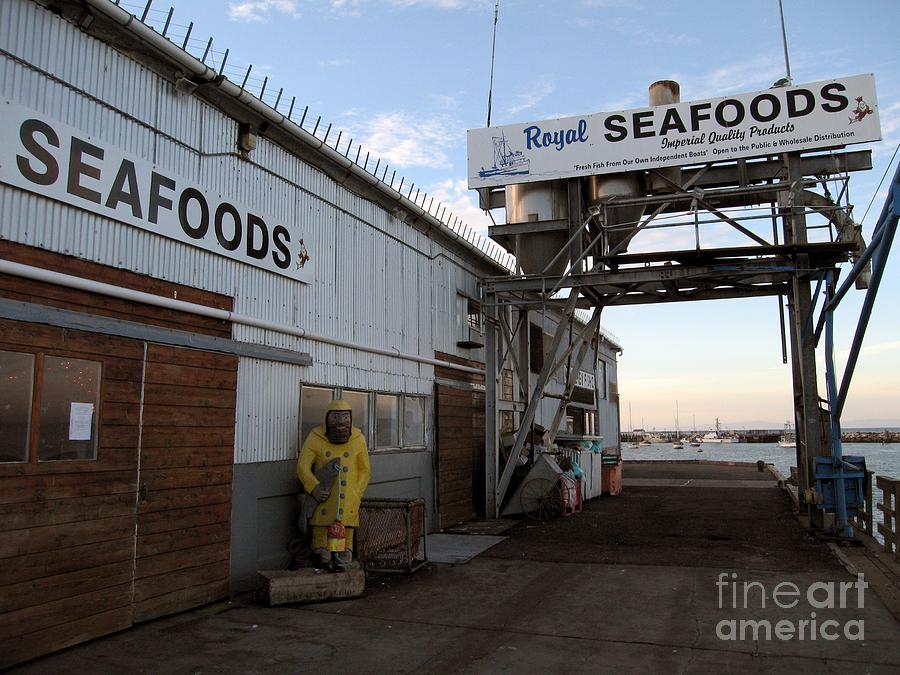 Royal Seafoods Monterey Photograph by James B Toy