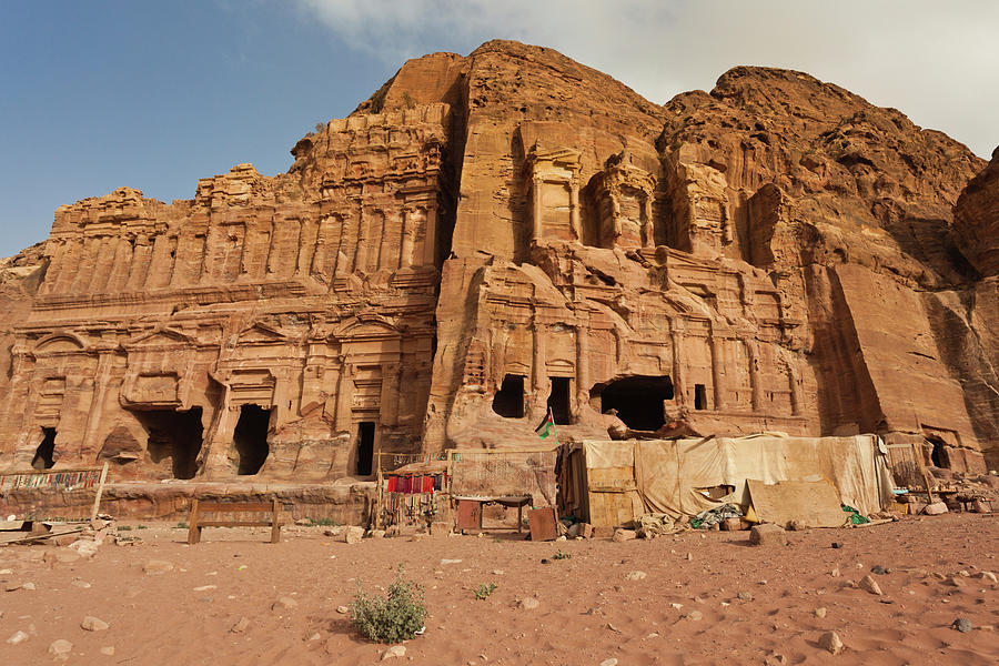 Royal Tombs At Ancient Nabatean City Photograph by Panoramic Images