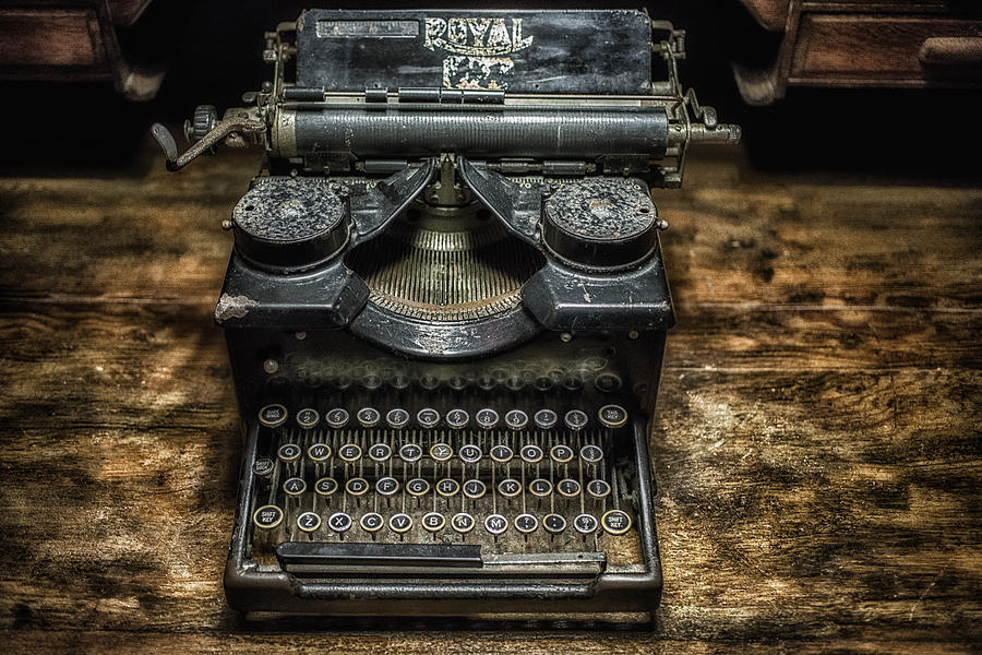 Royal Typewriter Photograph by Nigel R Bell