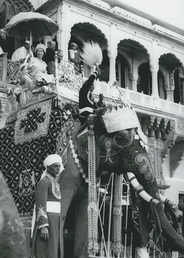 Royal Visit To India Photograph by Retro Images Archive