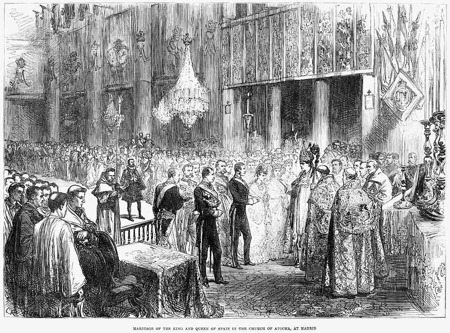 Royal Wedding, 1878 Painting by Granger - Fine Art America