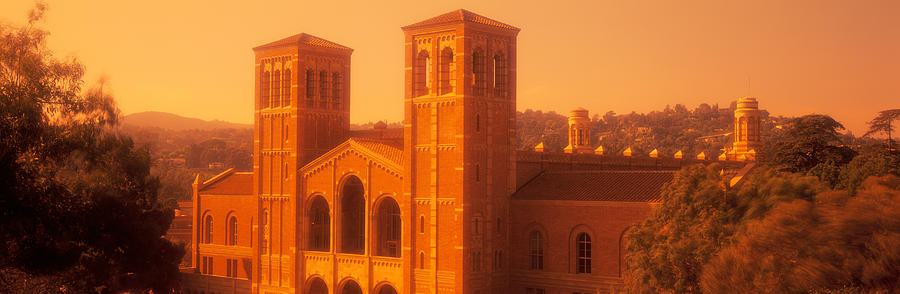 Royce Hall At An University Campus Photograph by Panoramic Images ...