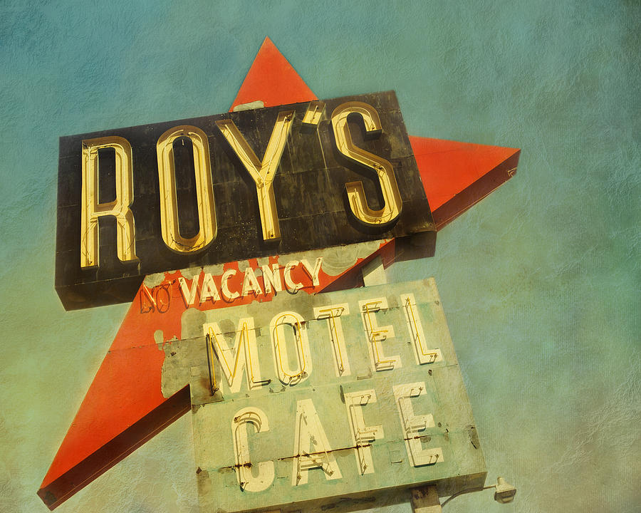 Roy's Motel and Cafe Photograph by Gigi Ebert - Fine Art America