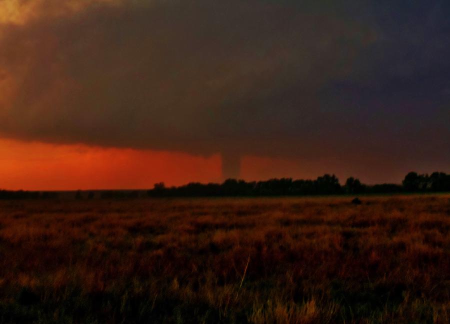 Rozel Tornado On The Horizon Photograph