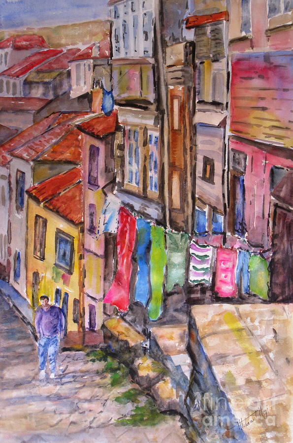 Rua Conticeira Brazil Painting