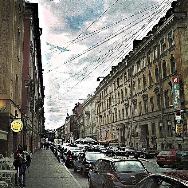 Car Photograph - Rubinstein Street #rubinstein #fro #art by Alexander Fro