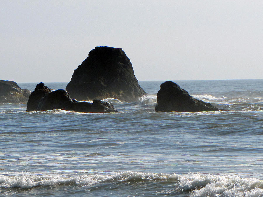 Ruby Beach Sea Stack Photograph by Tikvahs Hope