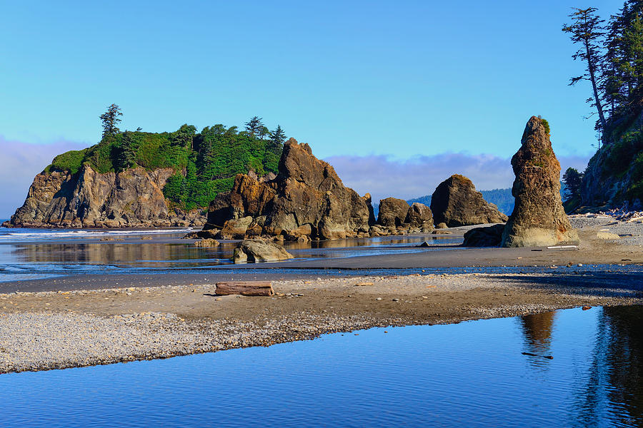 Ruby Beach Seastacks Photograph by Greg Norrell