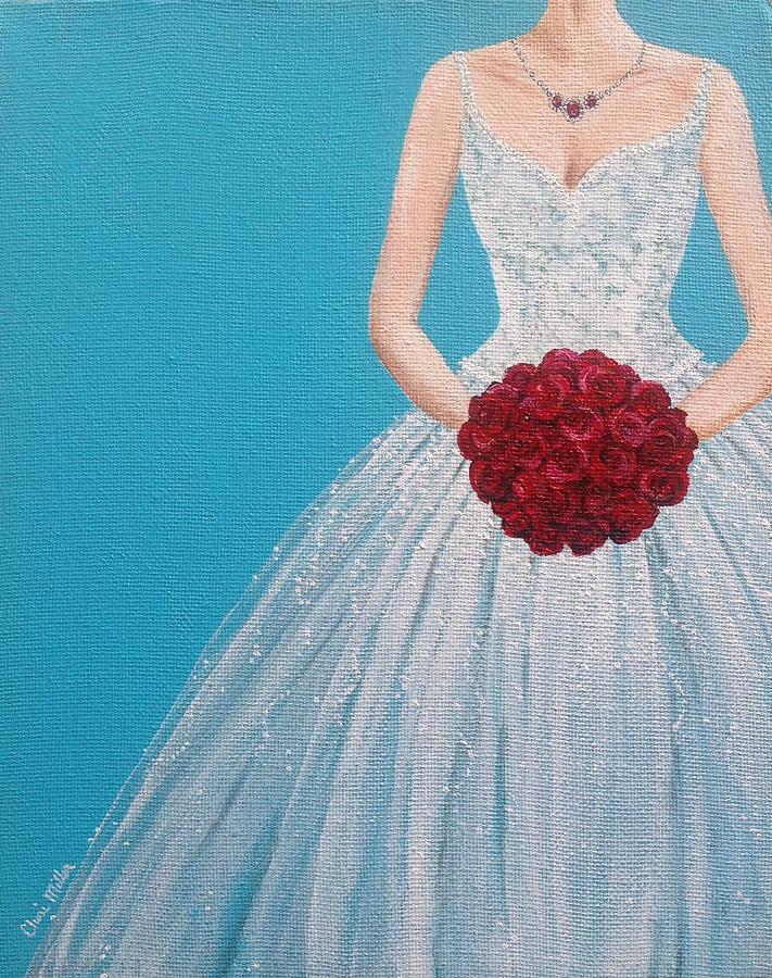 Painting Wedding Dress