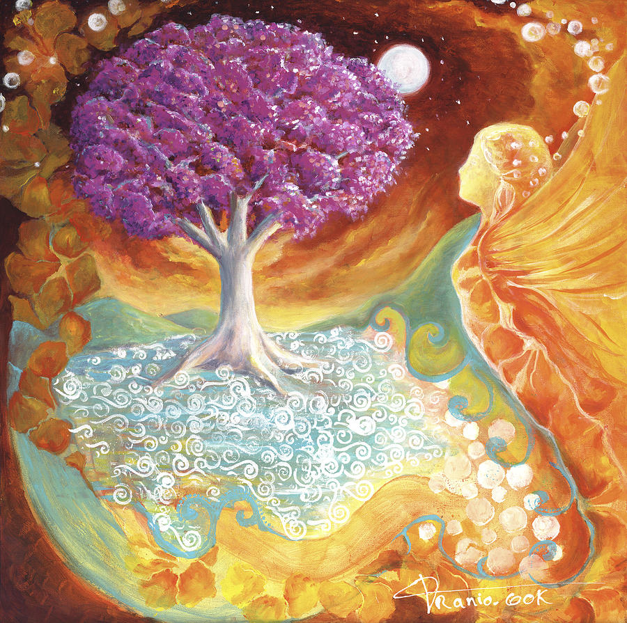 Ruby Tree Spirit by Valerie Graniou-Cook Ruby Tree Spirit by Valerie Graniou-Cook
