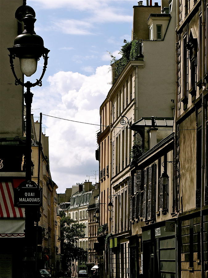 Rue Bonaparte Paris  Photograph by Ira Shander