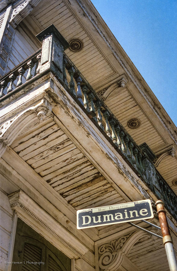 Rue Dumaine Photograph by Ross Henton