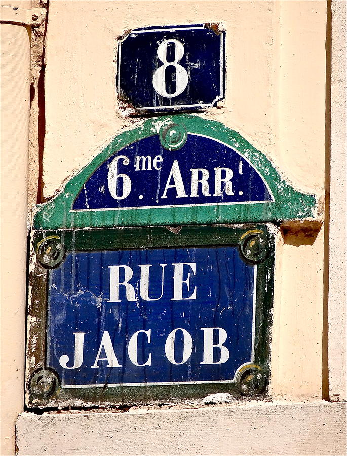 Rue Jacob Photograph by Ira Shander