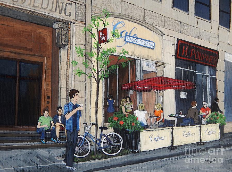 Rue Peel Painting by Reb Frost