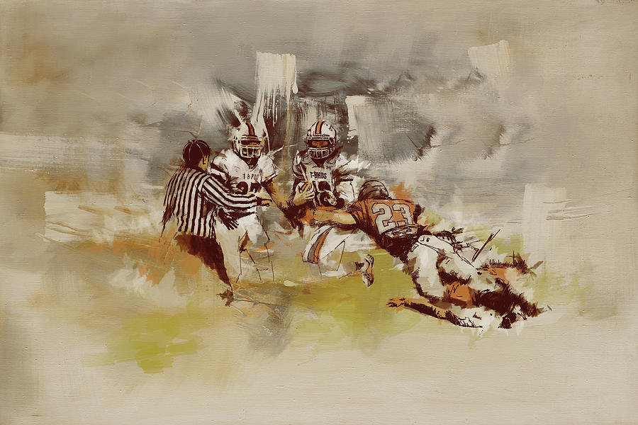 Rugby Painting