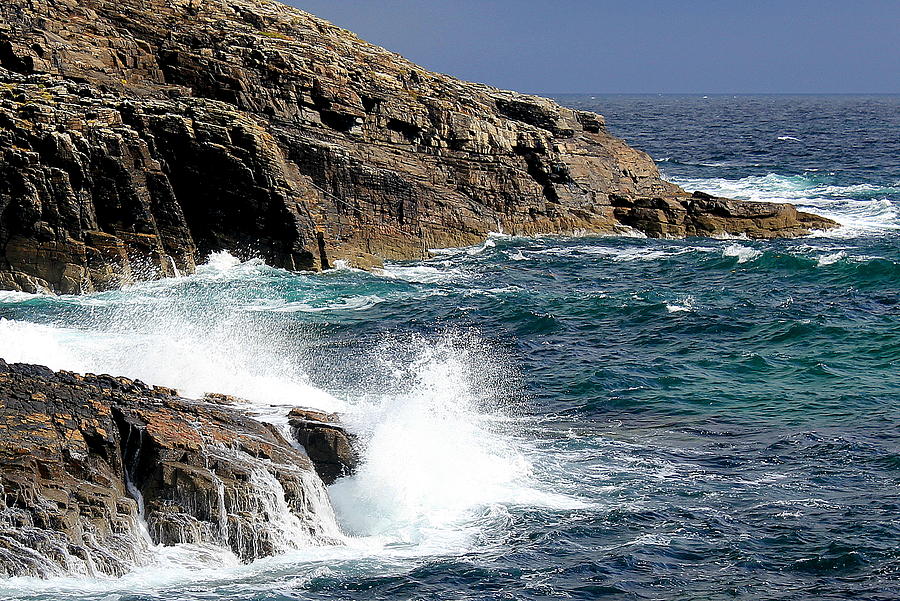 Rugged Coast Port Ness Isle Of Lewis Scotland Uk Photograph by Online ...